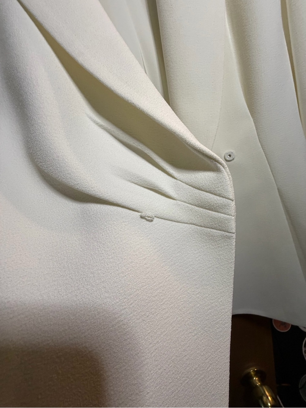 Tahari ASL Cream Two-Piece Blazer and Skirt Set size 10 - Picture 4 of 15